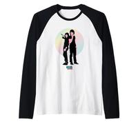 Disney Camp Rock Mitchie Torres and Shane Grey Raglan Baseball Tee