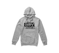 Disney Camp Rock Mono Logo Hoodie, Athletic Heather In Light Grey Light Grey M
