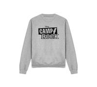 Disney Camp Rock Mono Logo Sweatshirt, Athletic Heather In Light Grey Light Grey XL