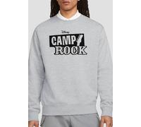 Disney Camp Rock Mono Logo Sweatshirt, Athletic Heather in Light Grey | Size: XL Disney Light Grey XL