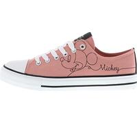 Disney Canvas Trainers Mickey Mouse Sneakers Pumps Chunky Retro Plimsolls