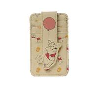 Disney Card Holder Slim Compact Wallet Women Travel Essential, Winnie the Pooh Yellow