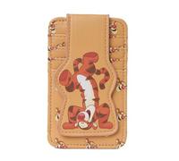 Disney Card Holder Women Slim Compact Wallet Credit Small Snap Travel, Tigger Orange, Card Holder