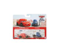 Disney Cars 2023 1:55 Scale Diecast 2-Pack On The Road (Cave Lightning Mcqueen and Pitstoposaurus)