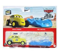 Disney Cars 2023 1:55 Scale Diecast 2-Pack On The Road (Gearsten Marshall and Marc Sondtimer)