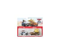 Disney Cars 2023 1:55 Scale Diecast 2-Pack On The Road (Jeremy and Chieftess - Jefe)