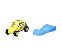 Disney Cars 2023 1:55 Scale Diecast Metal Cars On The Road 2-Pack Gearsten Marshall & Marc Sondtimer