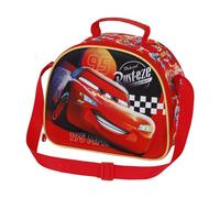 Disney Cars 3 Bumper-3D Lunch Bag, Red, 25.5 x 20 cm