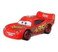 Disney Cars 3 Childrens Detailed Toy Vehicle - Lightning Mcqueen With Sign