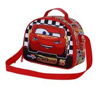 Disney Cars 3 Racer-3D Lunch Bag, Red, 26 x 20 cm