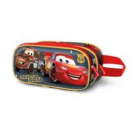 Disney Cars 3 Ready-3D Double Pencil Case, Red, 22 x 10 cm