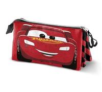 Disney Cars 3 Speed-Triple Pencil Case, Red 23 x 11 cm