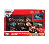Disney Cars Toys Mini Racers Set of 10 Mini Die-Cast Toy Cars, Derby Racers Series, Featuring Mato, Datz Jammin, Ivy, Mater and More