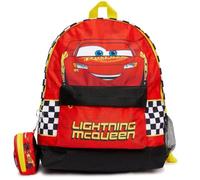 Disney Cars Backpack Kids Lightning McQueen Bag With 3D Keyring School Bag