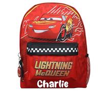 Disney Cars Backpack Personalised Kids Bag Rucksack School (Personalised Cars)