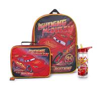 Disney Cars Backpack Set With Insulated Lunch Bag & 580ml Water Bottle