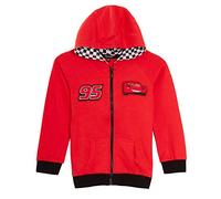Disney Cars Boys Hooded Jacket 4-5 Years Red