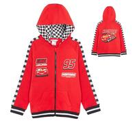 Disney Cars Boys Hooded Jacket Red/Black 3-4 Years