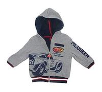 Disney Cars Boys Jacket Hoodie - 8 Years - Grey
