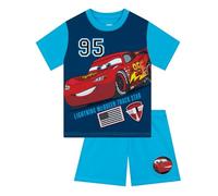 Disney Cars Boys Pyjamas, Lightning McQueen Pyjamas, Short Pjs For Boys, Cars Pjs For Summer, Blue 2-3 Years