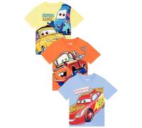 Disney Cars Boys’ T-Shirts, Lightning McQueen Boys Clothes, Multicolour, 18-24 Months