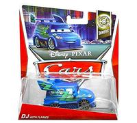 Disney Cars die-cast model car, scale: 1:55 - Model vehicles DJ with Flames