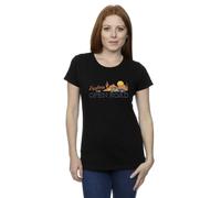 Disney Cars Explore The Open Road Cotton T-Shirt In Black Black XXL