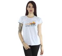 Disney Cars Explore The Open Road Cotton T-Shirt In Grey Grey L