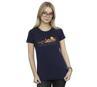 Disney Cars Explore The Open Road Cotton T-Shirt In Navy Navy M
