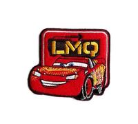 Disney Cars Flash Mac Queen Embroidery Patch 6 x 6 cm