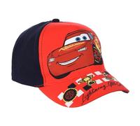 Disney Cars Hat with Visor for Children Adjustable UV Protection, dark blue, 54-55
