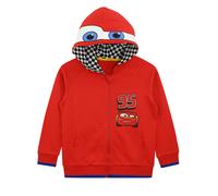 Disney Cars Hoodie - NOVELTY LIGHTENING MCQUEEN - 2 TO 3 YEARS Disney Red 5-6 Years