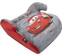 Disney Cars i-Size ECE R129 Baby Booster Seat with Height 125 to 150 cm with Cars Graphics, Child Seat on Grey Background