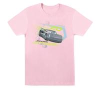 Disney Cars Jackson Storm Cotton Boyfriend T-Shirt In Baby Pink Baby Pink XXL