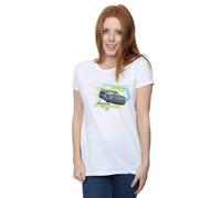 Disney Cars Jackson Storm Cotton T-Shirt In White White L