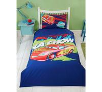 dreamtex Disney Cars Lightning McQueen Single Duvet Cover, Pillowcase Set