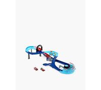 Disney Pixar Cars Disney and Pixar Cars GRC Jumping Raceway Playset with 2 Toy Vehicles, Includes Lightning McQueen