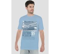 Disney Cars Lightning Mcqueen 195 T-Shirt, Light Blue In Baby Blue Baby Blue L