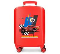 Disney Cars Lightning McQueen Cabin Suitcase, Lightning Red, Cabin Suitcase