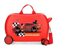 Disney Cars Lightning McQueen Cabin Suitcase, Lightning Red, Children's Suitcase