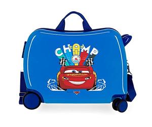 Disney Cars Lightning Mcqueen Children's Suitcase Blue 50 x 38 x 20 cm Rigid ABS Side Combination Closure 34L 3 kg 4 Wheels Hand Luggage