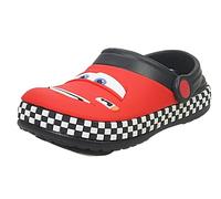 Disney Cars Lightning McQueen Kids Clogs Boys Slip On Sandals Summer Beach Garden Pool Holiday Toddler Character Shoes (Red UK 9-EU27)