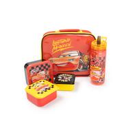 Disney Cars Lunch Bag Bottle and 3 Snack Pot (Boys Red)