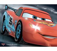 Disney Cars McQueen 95" Canvas Print, Multi-Colour, 60 x 80 cm