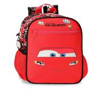 Disney Cars McQueen Children’s Backpack, School Backpack Made of Polyester, Side Pockets, Wide Adjustable Shoulder Straps, by Joumma Bags