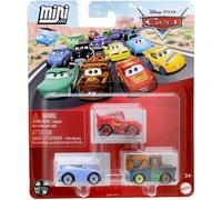 Disney Cars Mini Racers 3 Pack Radiator Springs Lightning McQueen, Sally & Mater