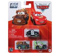 Disney Cars Mini Racers 3 Pack (Speed Limit Mater, Sheriff and Wingo)