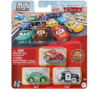 Disney Cars Mini Racers 3pack Radiator Springs Race & Rescue Lightning McQueen, Sheriff, Chick Hicks