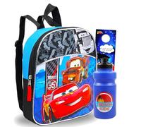 Disney Cars Mini Toddler Preschool Backpack (11) (Disney Pixar Cars School Supplies Bundle)