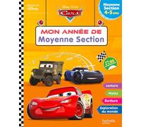 Disney - Cars - Mon année de Moyenne Section (4-5 ans): Cars - Avec plus de 80 autocollants
